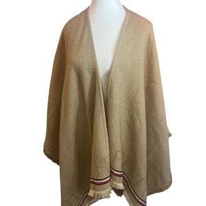 Tommy Hilfiger logo cape poncho excellent condition